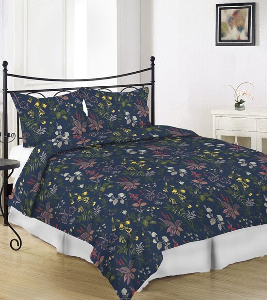 Navy palagi ar gumiju satīns