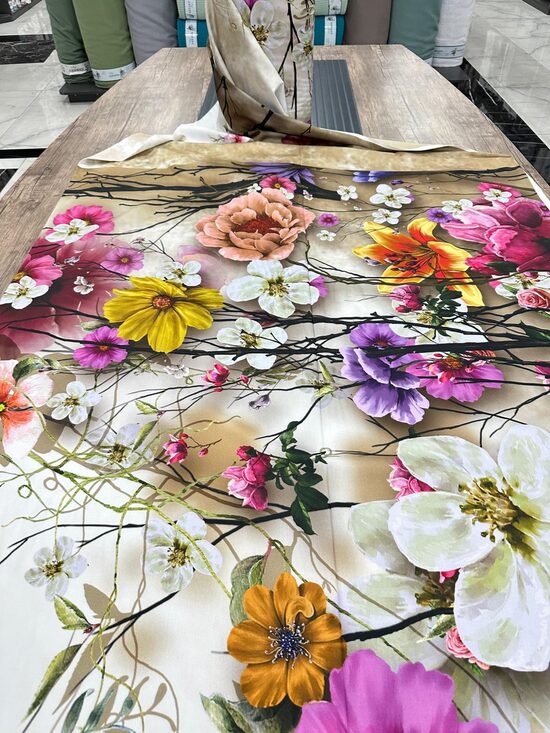 Paradīze, satīna veļas komplekts, Turcija