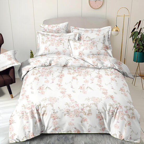 Vainags kokvilnas gultasveļas komlekti